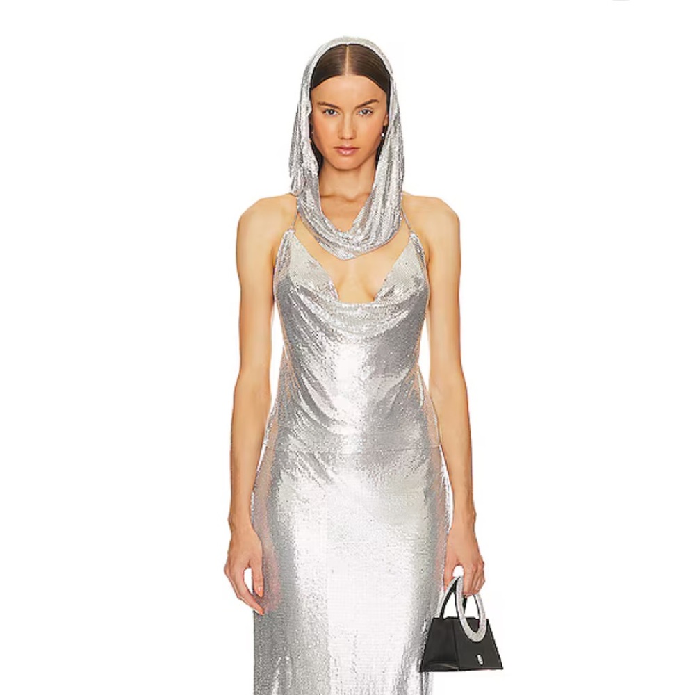 Bridget Chainmail top, skirt and hood. Skirt and top both size xs